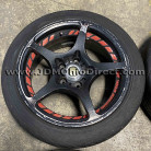 JDM VOLK Racing F-Zero Challenge 17 Inch Wheels and Tires 